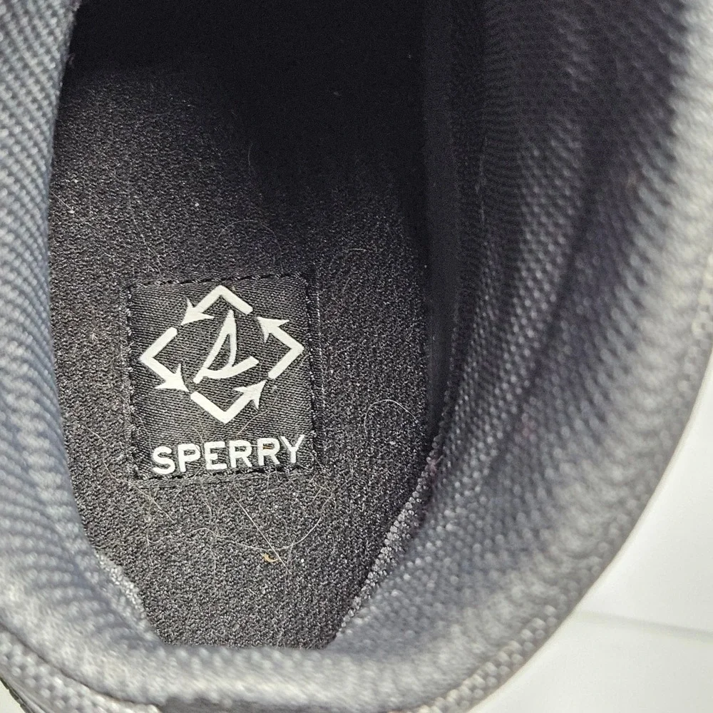 Sperry Torrent Front Zip Duck Boot Grey Waterproof STS88065 Womens 7.5